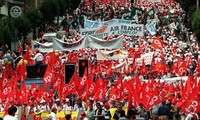 Nouvelle manifestation des syndicats contre l'austérité au Portugal