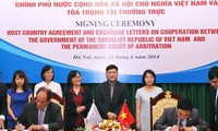 Vietnam-cour permanente d’arbitrage de La Haye : Signature d’un accord 