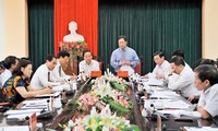 To Huy Rua travaille avec le comité du Parti de la province de Tuyen Quang