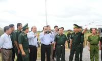Nguyen Xuan Phuc fait l’inspection de la lutte contre la contrebande à Tay Ninh