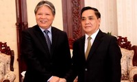 Les dirigeants laotiens reçoivent la délégation du ministère de la Justice 