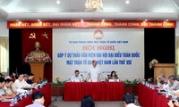 Collecte d’avis sur les documents du 8ème congrès du Front de la Patrie du Vietnam