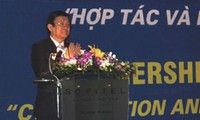 Le président Truong Tan Sang à la conférence de la Croix rouge vietnamienne