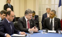 Sommet de l'OTAN : Porochenko promet un cessez-le-feu en Ukraine