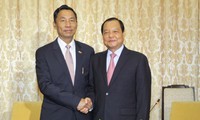 Le président du parlement birman achève sa visite au Vietnam 