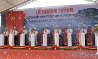 Inauguration du projet d’approvisionnement d’électricité pour l’île de Ly Son