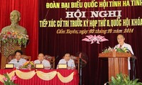 Le président de l’AN rencontre l’électorat de Hà Tinh