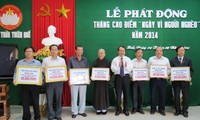 Thua Thien-Hue déclenche le mois pour les personnes dans le besoin