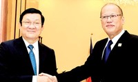 Activités du président Truong Tân Sang au 22ème sommet de l’APEC