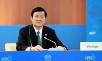 Le président vietnamien termine sa participation au sommet de l’APEC