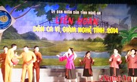 Les chants vi et giam de Nghe Tinh pourraient être classés au patrimoine culturel mondial