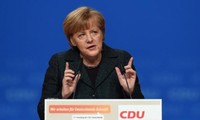 CDU: Angela Merkel réélue triomphalement à la tête de son parti