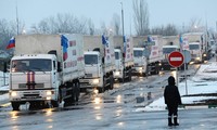 9ème convoi humanitaire russe arrivé au Donbass