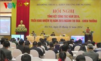 Nguyen Thi Doan à la conférence-bilan du conseil d’émulation et de récompense