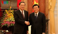 Yu Zhengsheng termine sa visite au Vietnam