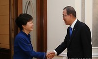 Conversation téléphonique entre Park Geun-hye et Ban Ki-moon