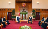 Nguyen Tan Dung reçoit l’ancien PM italien et une délégation sud-coréenne