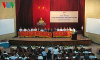 Clôture de la conférence du comité central du Front de la patrie du Vietnam 
