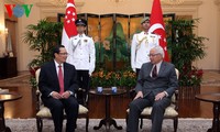 L’ambassadeur du Vietnam à Singapour présente ses lettres de créances 