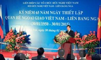 Commémoration des 65 ans des relations diplomatiques russo-vietnamiennes