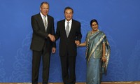 Communiqué conjoint de la 13e réunion des chefs de diplomatie chinois, russe et indien