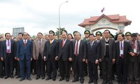 Inauguration du guichet unique au poste-fronitère Lao Bao-Densavane