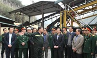 Quang Ninh : Hoàng Trung Hai rend visite aux producteurs de charbon