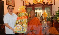 Nguyen Thien Nhan adresse ses voeux aux Khmers