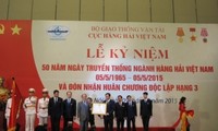 Le secteur de la navigation maritime vietnamien a 50 ans
