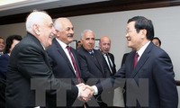 Le président Truong Tan Sang achève sa visite en Azerbaïdjan