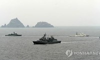 L’armée sud-coréenne effectue un exercice dans les eaux disputées