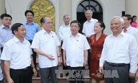 Nguyen Sinh Hung rencontre l’électorat de Ha Tinh
