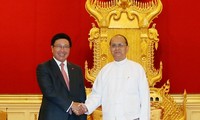 Le vice-Premier ministre Pham Binh Minh en visite au Myanmar
