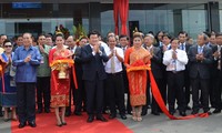 Truong Tan Sang à l’inauguration de l’aéroport d’Attapeu au Laos