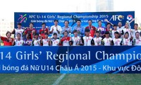 Vietnam - champion du football féminin chez les moins de 14 ans en Asie du Sud-Est