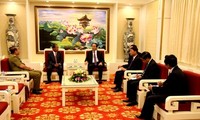 Tran Dai Quang reçoit le ministre par intérime de la Sécurité du Laos