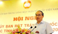 4ème conférence du présidium du CC du Front de la patrie du Vietnam