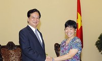 Nguyen Tan Dung reçoit l’astrophysicienne Luu Le Hang