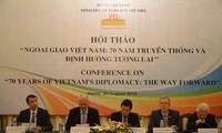 Colloque sur les 70 ans de la diplomatie vietnamienne