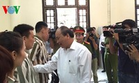 Publication de la décision de la grâce présidentielle à la prison de Thanh Xuan