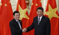 Rencontre Truong Tan Sang-Xi Jinping
