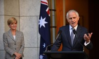 Le Premier ministre australien Malcolm Turnbull constitue son équipe