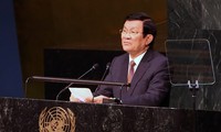 Sommet de l’ONU : Truong Tan Sang prononce un discours important 