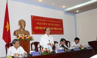 Déplacement de Nguyen Xuan Phuc à Ca Mau