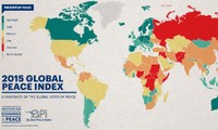 Le Vietnam au 56ème rang de l’Indice mondiale de la paix 