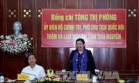 Tong Thi Phong en tournée à Thai Nguyen