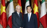 Sergio Mattarella termine sa visite d’Etat au Vietnam