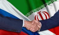 Vladimir Poutine en visite en Iran le 23 novembre 