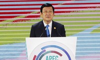 Le président Truong Tan Sang au sommet  des entreprises de l’APEC