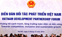 Ouverture du Forum de partenariat de développement du Vietnam 2015